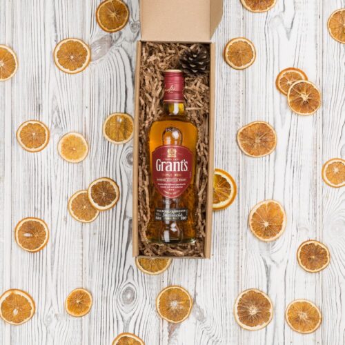 Whisky na prezent dla pracownika lub klienta – Kimberly prezent dla klienta z whisky Grants